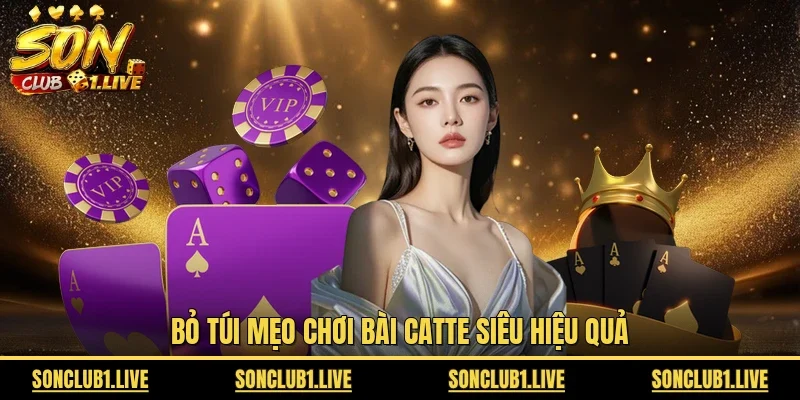 “Bỏ túi” mẹo chơi bài Catte siêu hiệu quả 