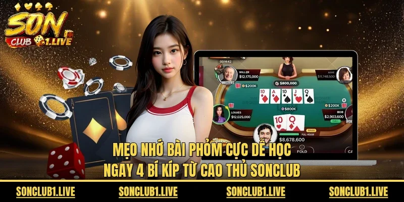 Mẹo nhớ bài Phỏm